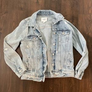 Old Navy Distressed Denim Jacket